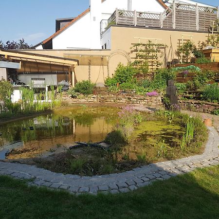 Wohnung Mit Sauna, Garten & Schwimmteich Bietigheim-Bissingen Exteriér fotografie